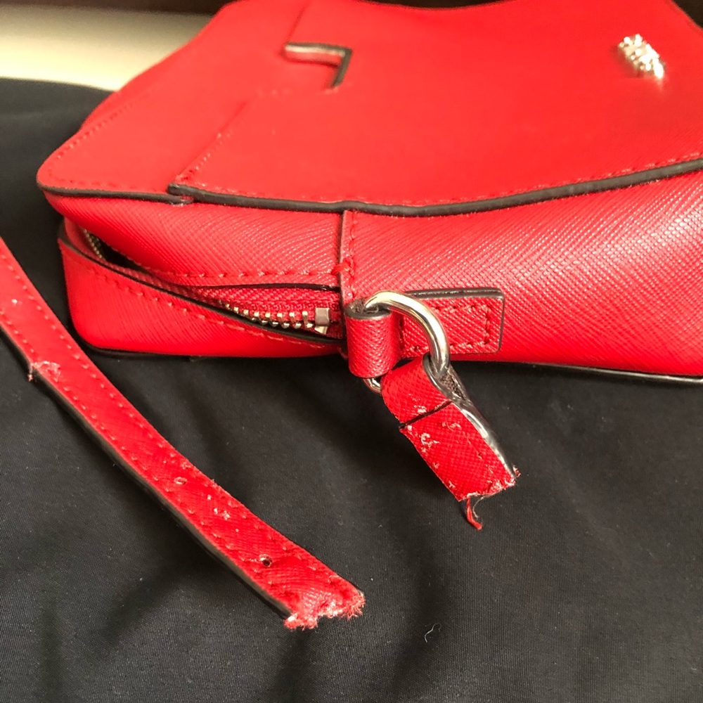 Calvin Klein Red Bag (see description/pics) - Picture 8 of 9